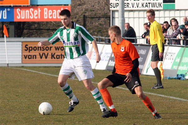 v.v. Katwijk - SC Genemuiden (Foto Helmich Lubberts).